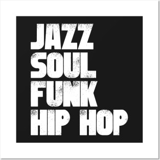 Jazz Soul Funk Hip Hop Posters and Art